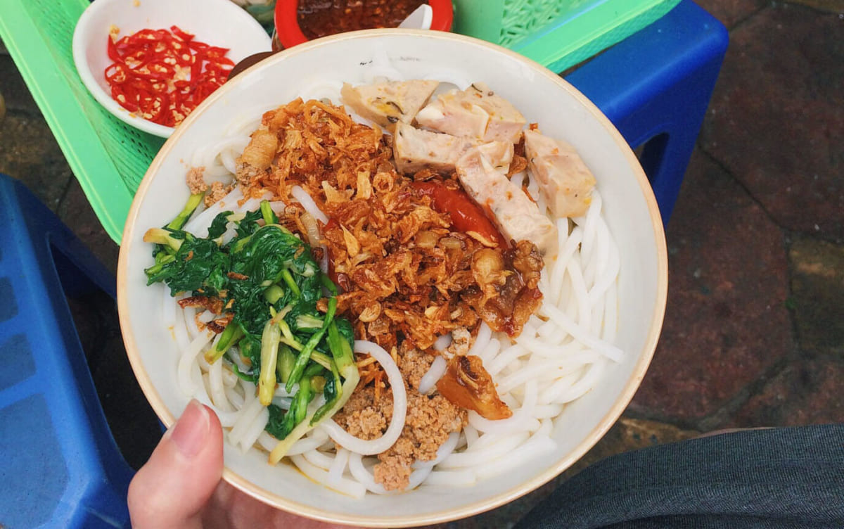 Bún canh phố 8 Ninh Bình